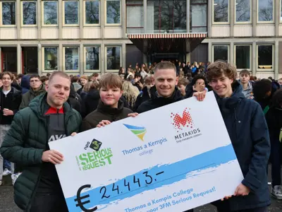 TaK haalt ruim 24.000 euro op voor Metakids